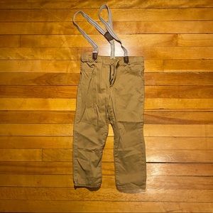 Boys Dress Pants with Suspenders